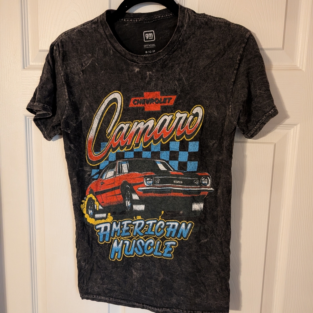 GM Official Licensed Black Graphic Tee